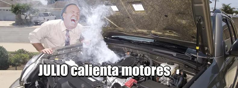 Julio calienta motores