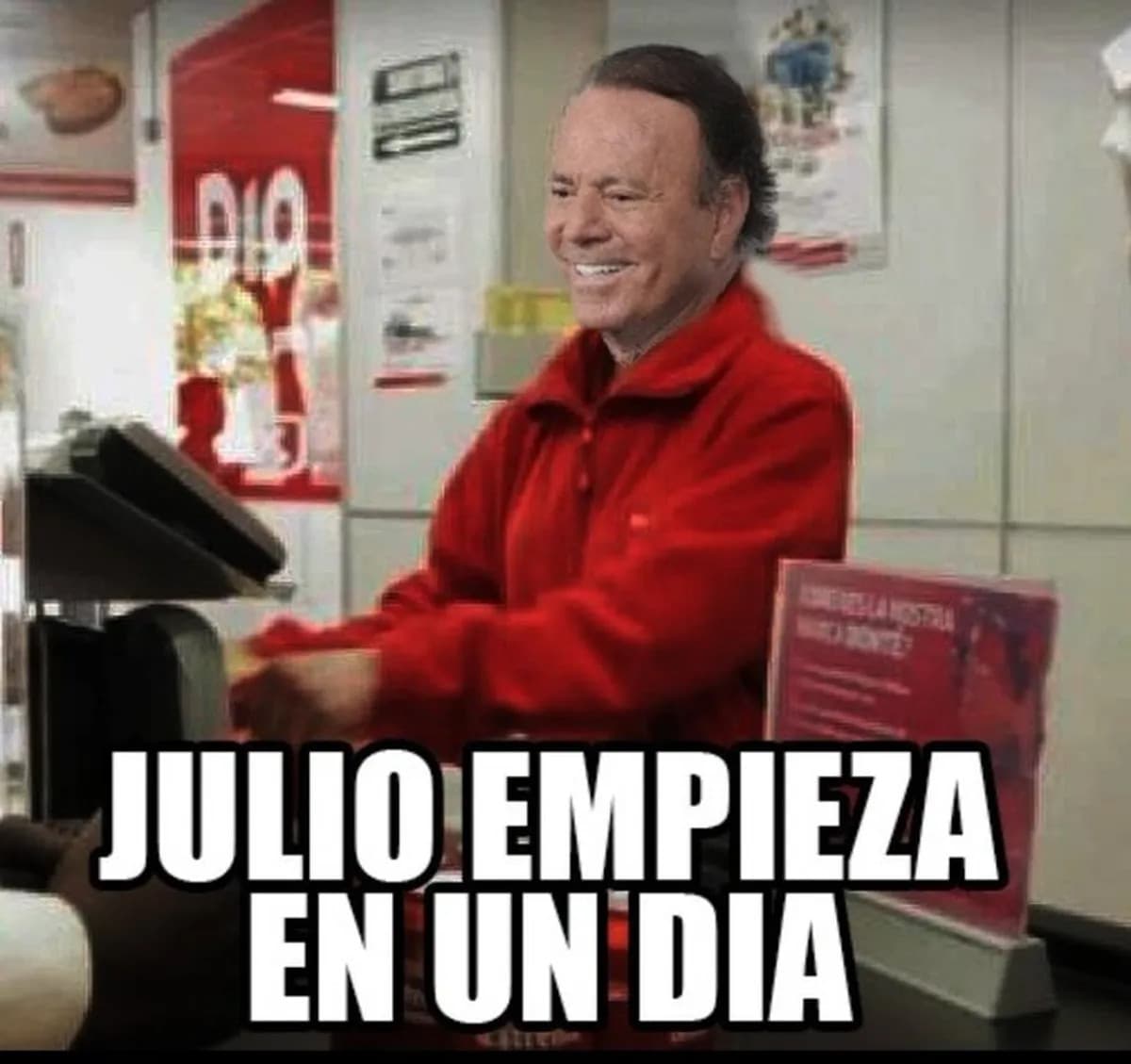 Julio empieza en un Dia