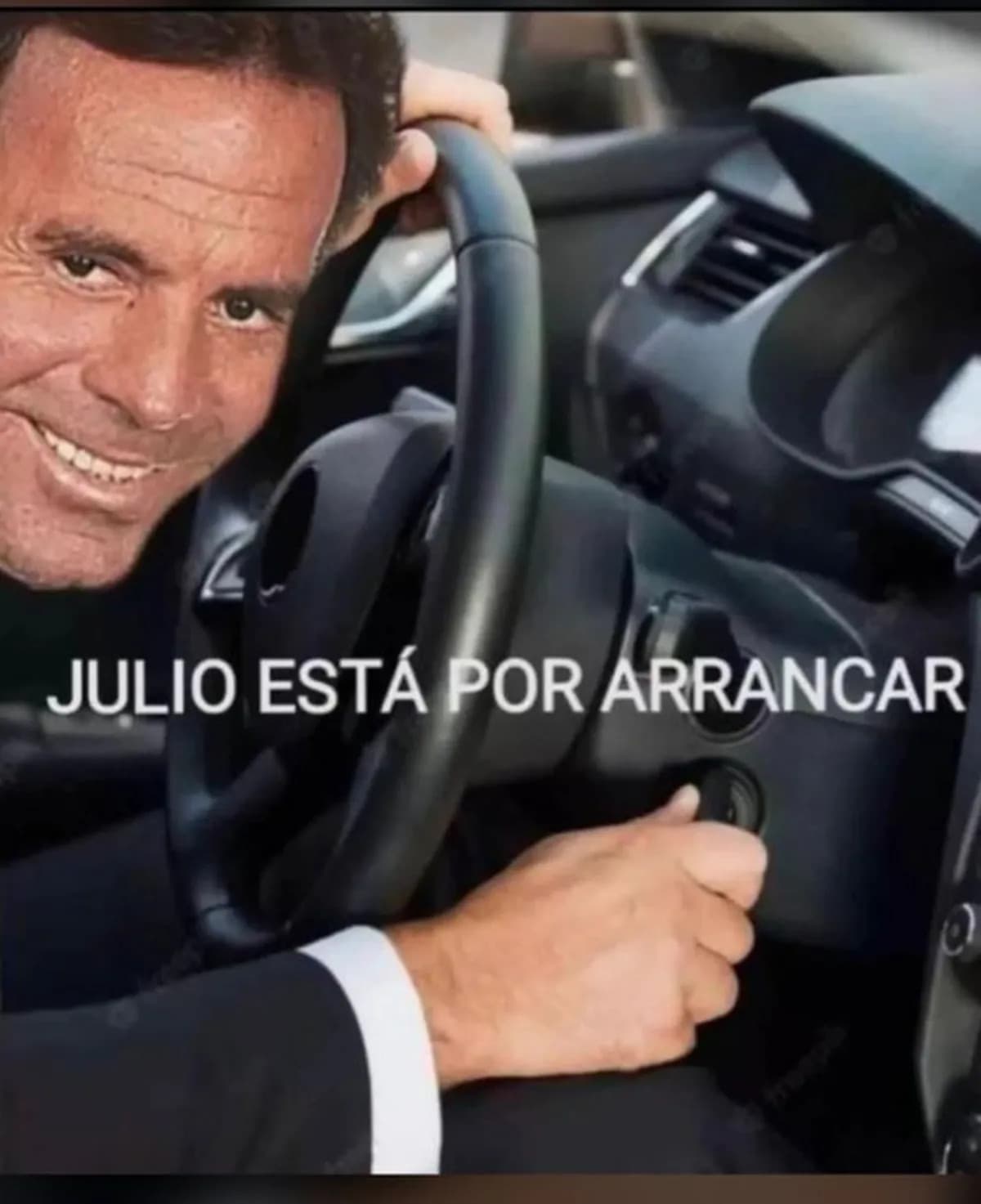 Julio está por arrancar