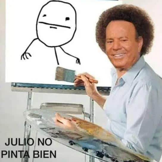 Julio no pinta bien