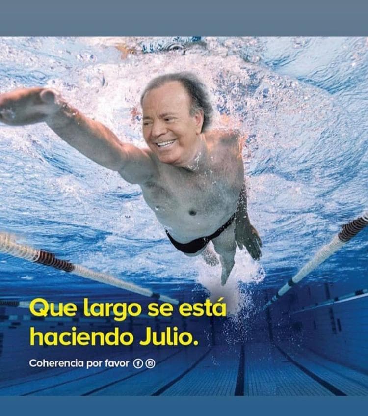 Que largo se está haciendo Julio