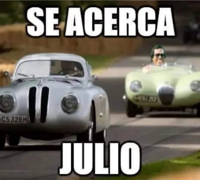 Se acerca Julio